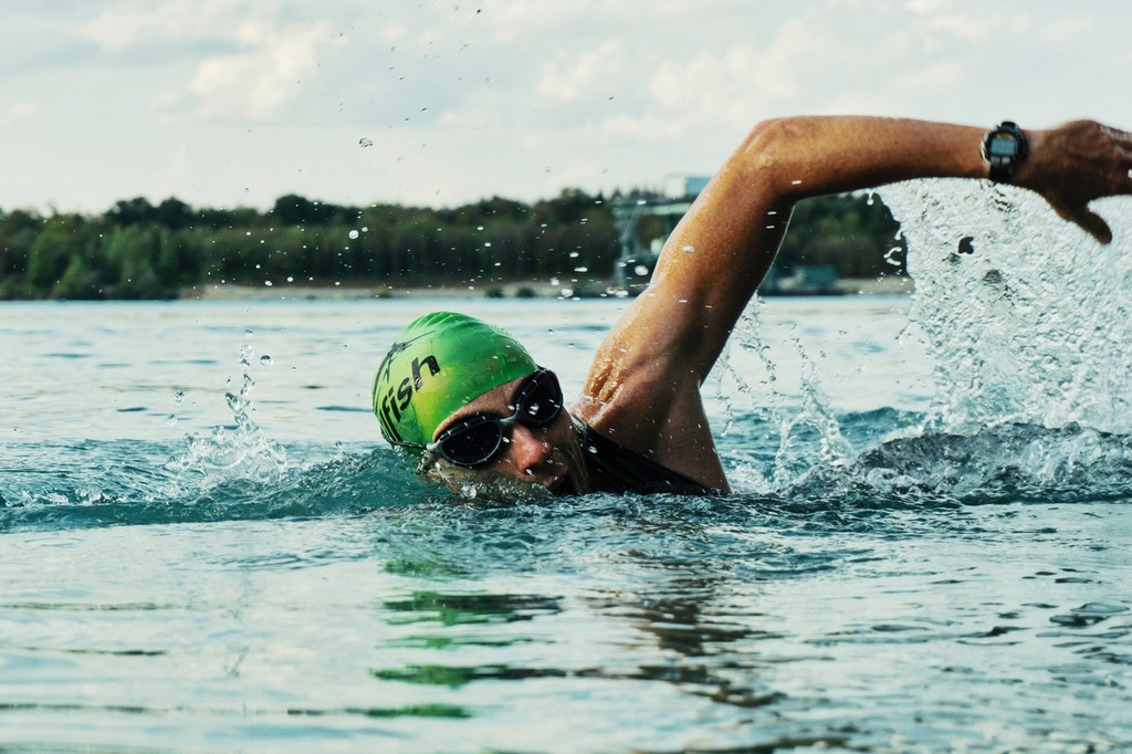 Swimming Goggles Spirit Smoked Lenses Small- Blue Green